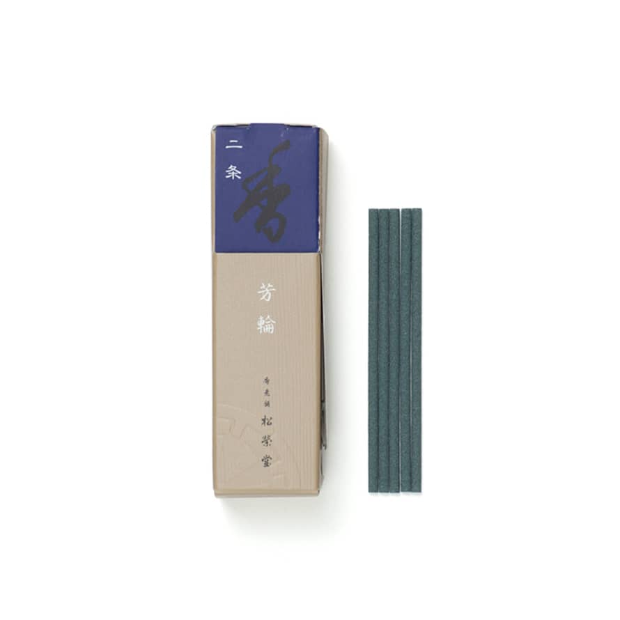 Shoyeido HORIN Nijo/Avenue of the Villa Incense Stick with Holder