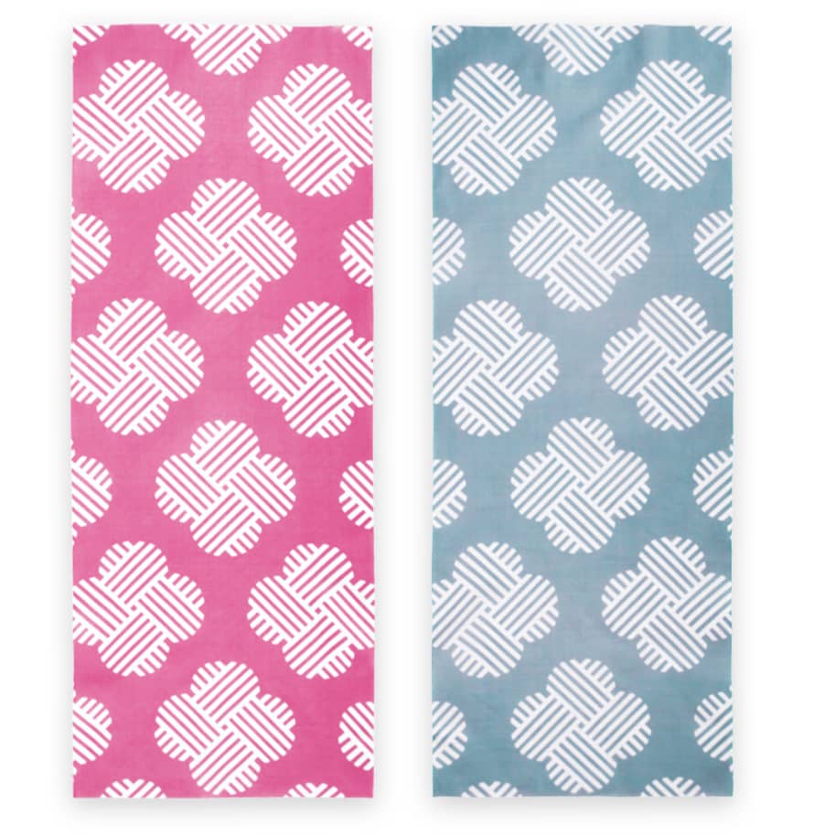 Hirali  Cotton Double Sided Wish Thread Pattern Japanese Towel