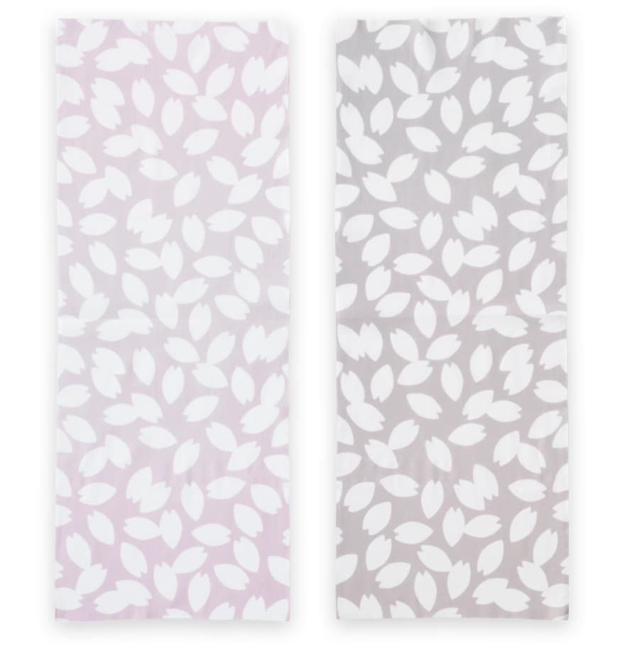 Hirali  Cotton Double Sided Cherry Blossoms Pattern Japanese Towel