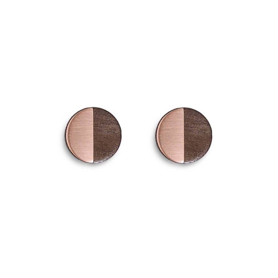 A New Form Josephine Stud Earrings - Copper