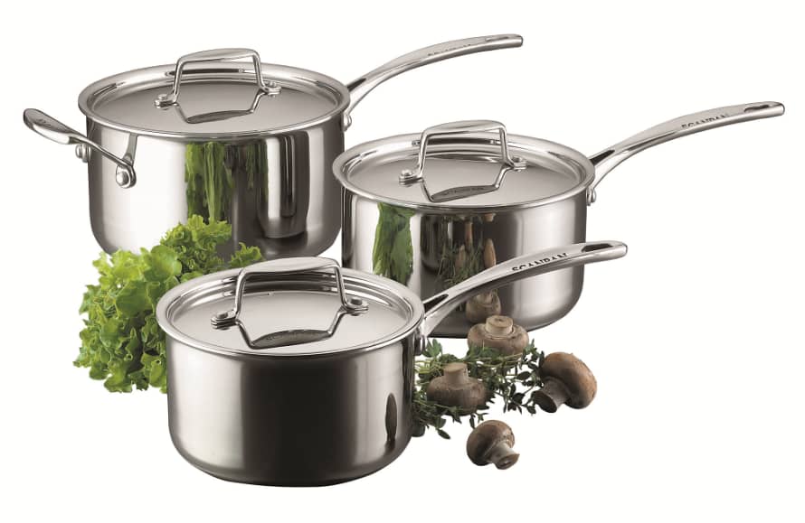 Scanpan Scanpan Fusion 5 Saucepan Set (3 Piece)