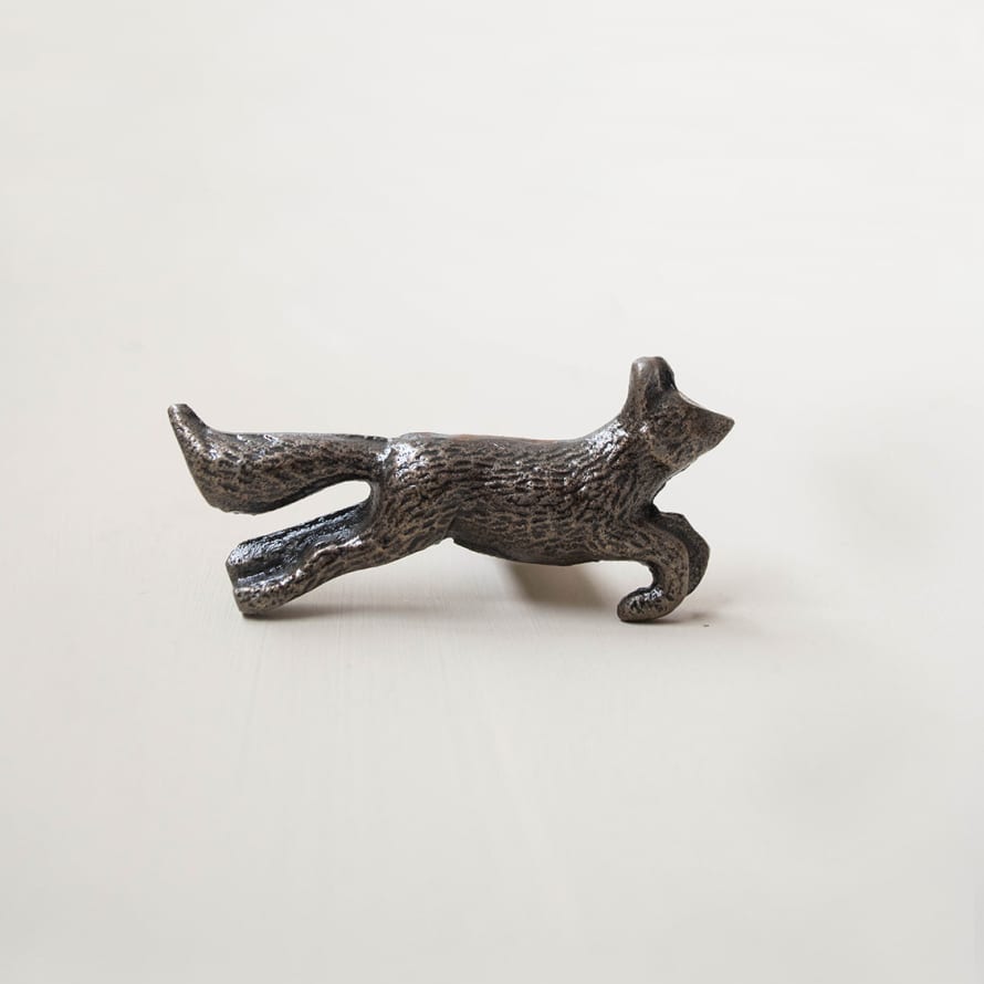 Little Deer Jumping Fox Iron Drawer Handle