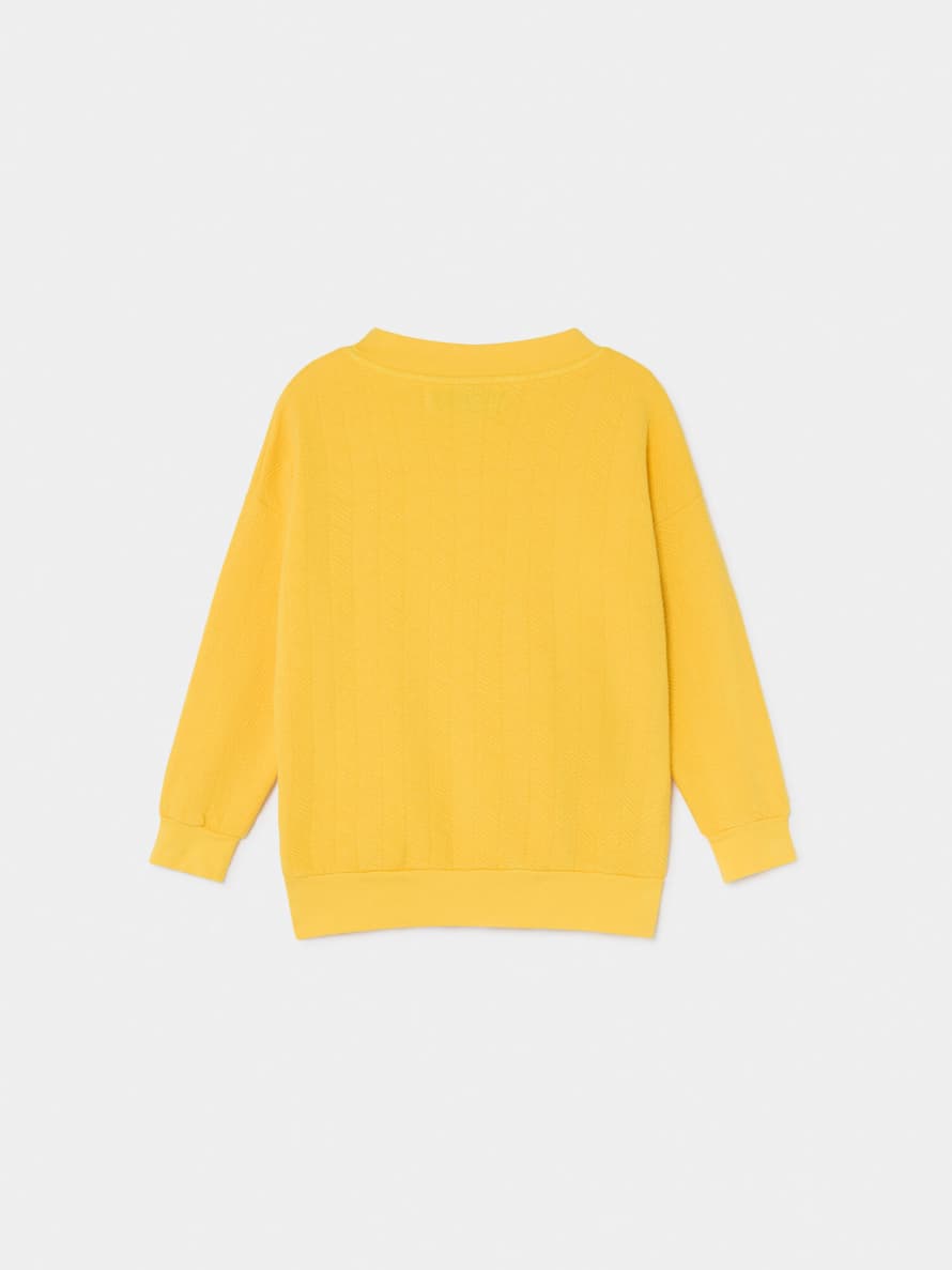 Trouva: Yellow Volcano Kids Sweatshirt