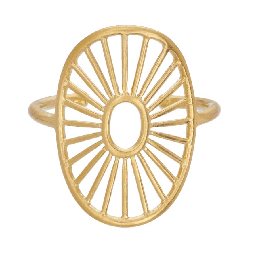 Pernille Corydon Daylight Adjustable Ring Gold