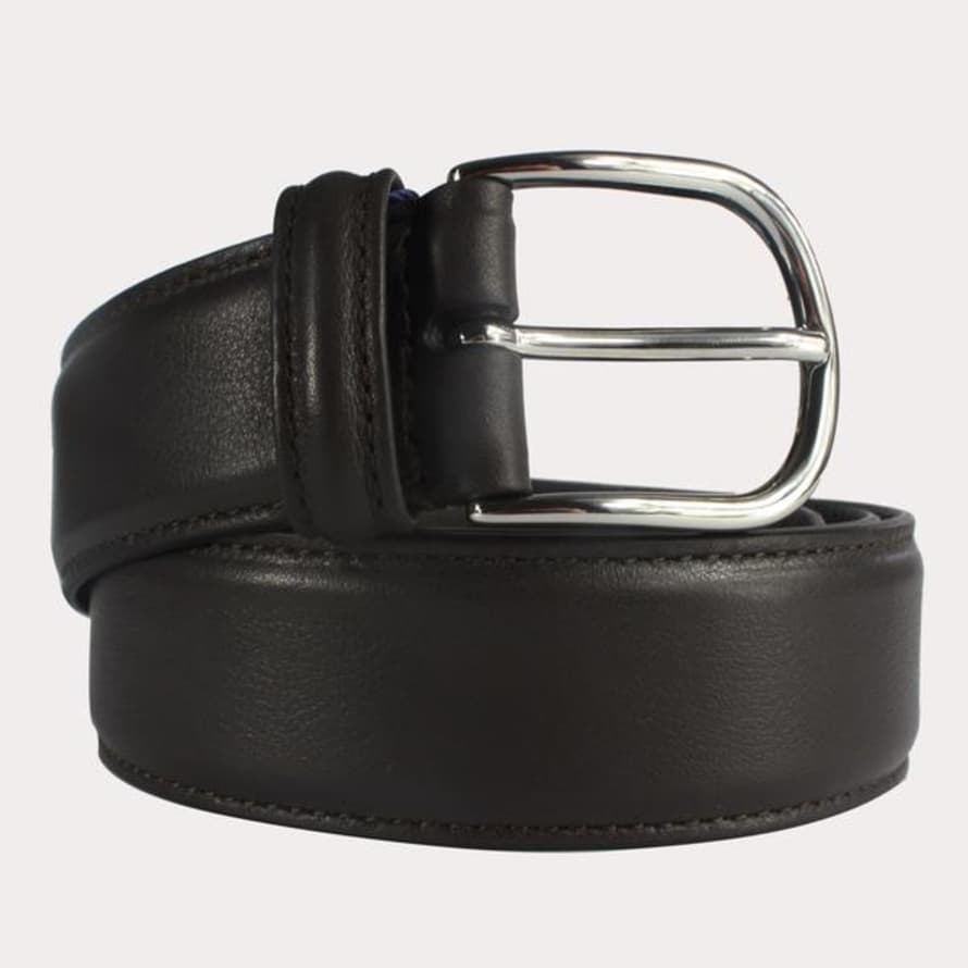 Anderson's Leather Belt Dark Brown Smooth