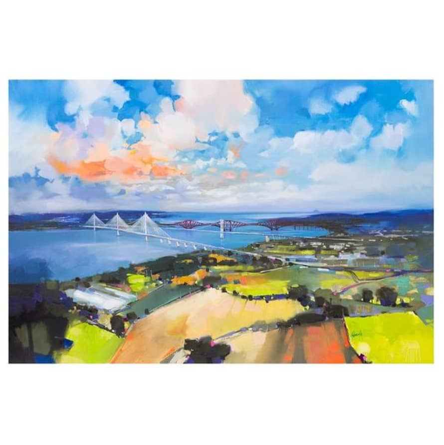 Scott Naismith Queensferry Crossing Art Print