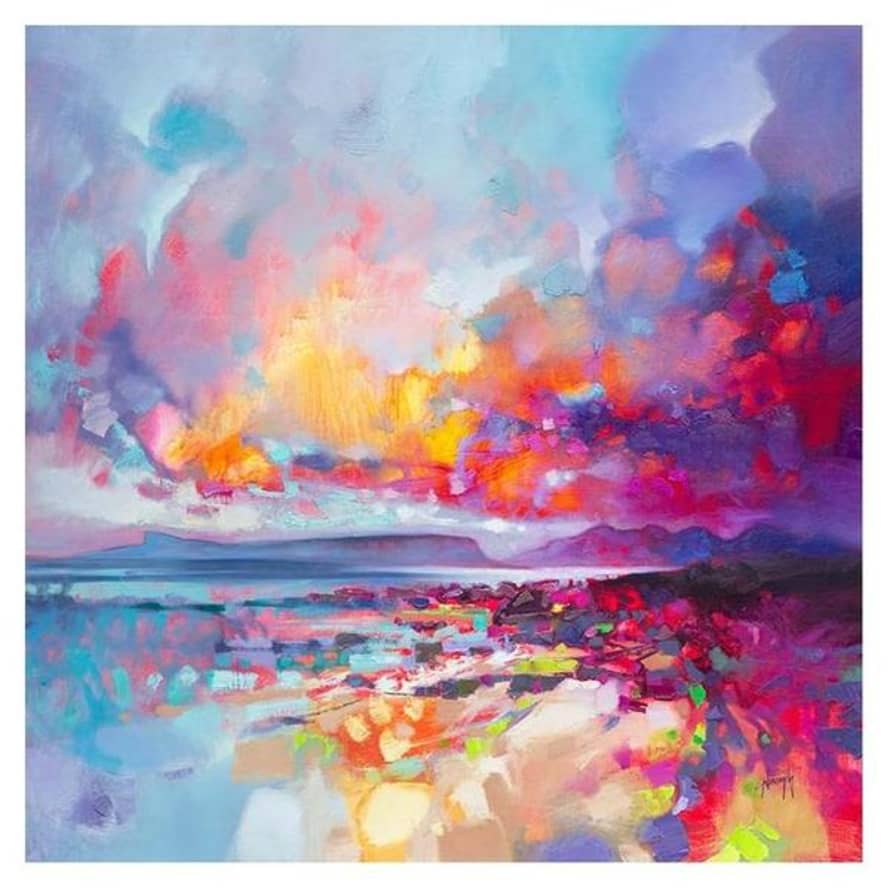 Scott Naismith Colours Of Arisaig Art Print