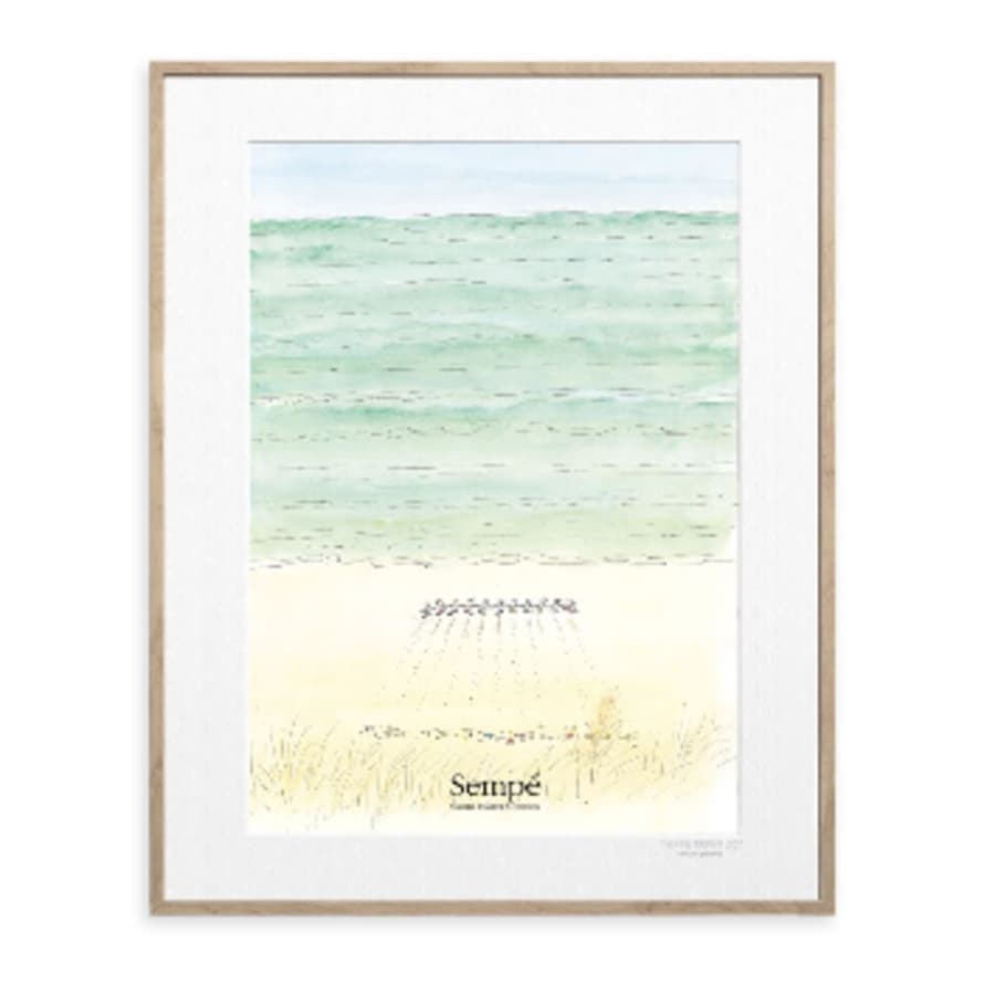 Image Republic Sempe Plage Print