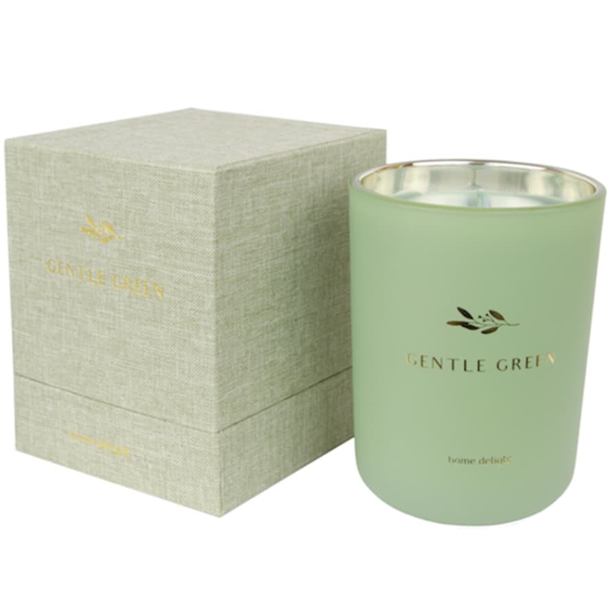 Home Delight Scented Candle Green - Gift Box