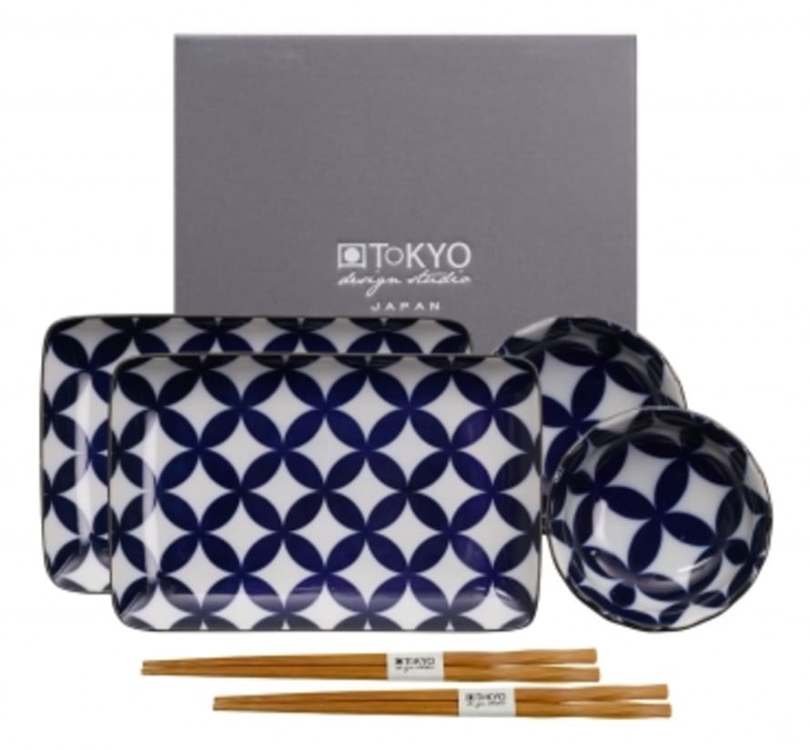 Tokyo Design Studio Shippo Sushi Set - Gift Box