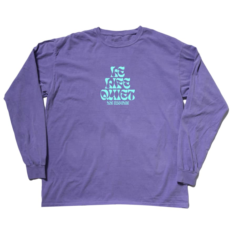 The Quiet Life Pysch LS Tee - Purple