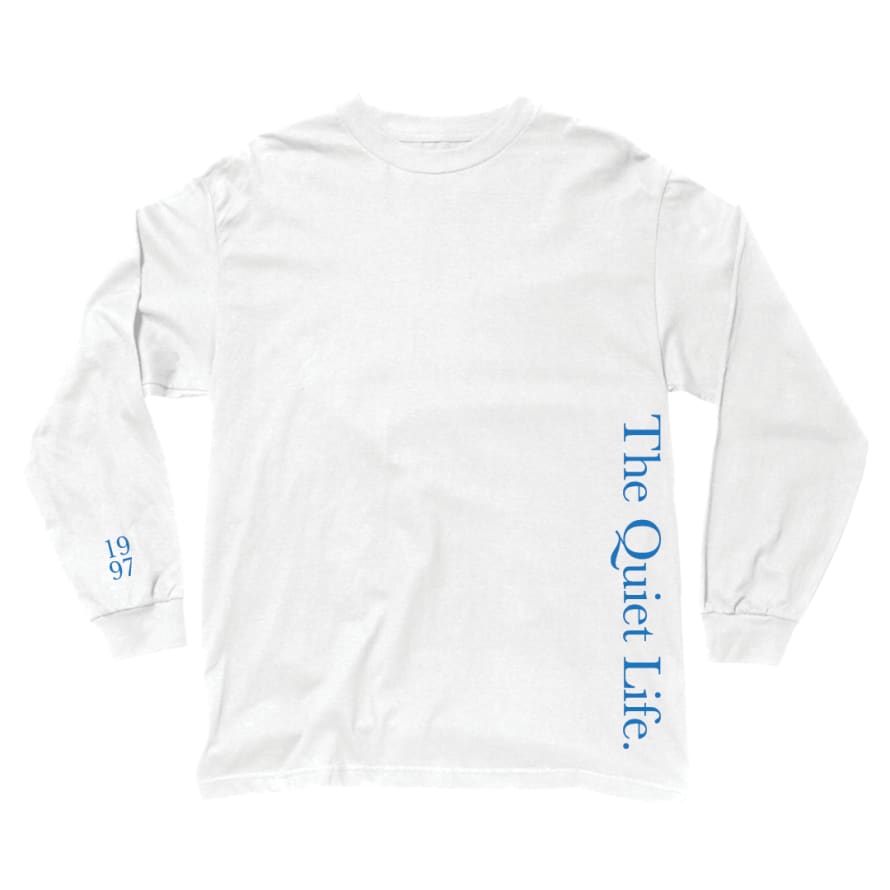 The Quiet Life Serif LS Tee - White