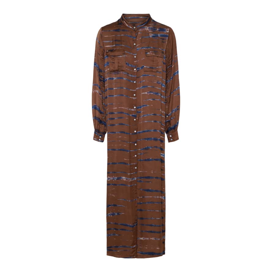 Rabens Saloner Mocha Lisen Dress