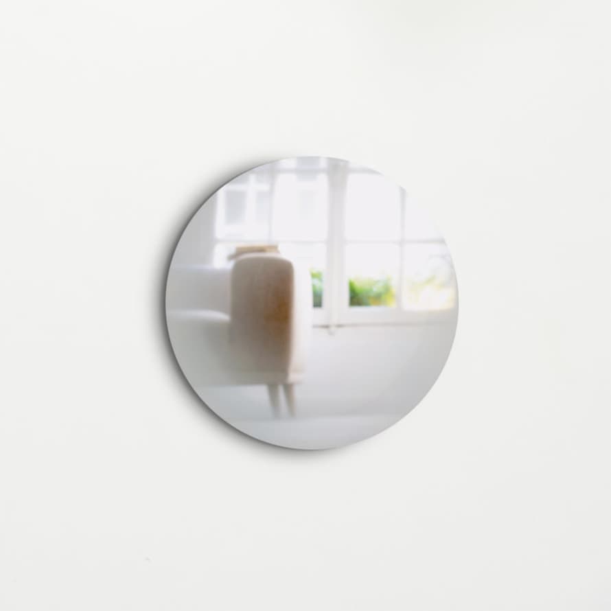 ENOstudio Fading S Wall Mirror - White