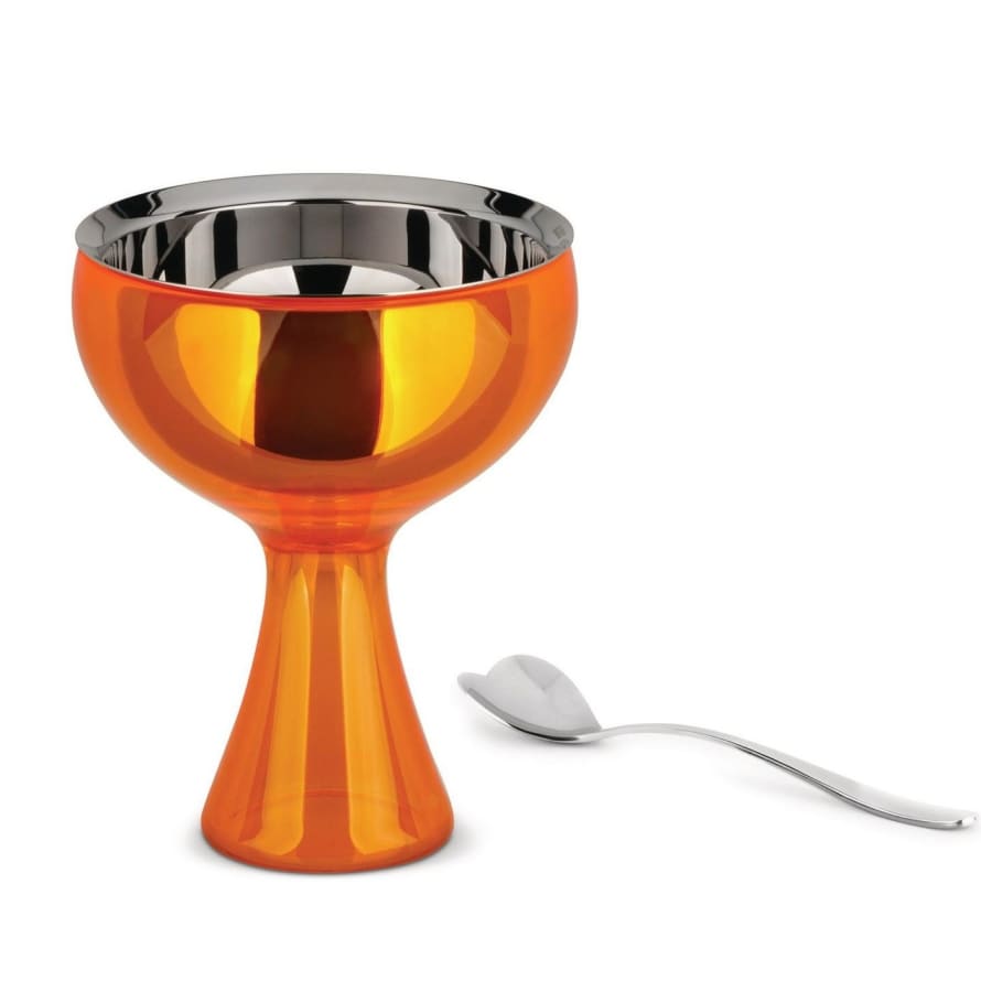 Alessi Big Love Ice Cream Bowl and Spoon