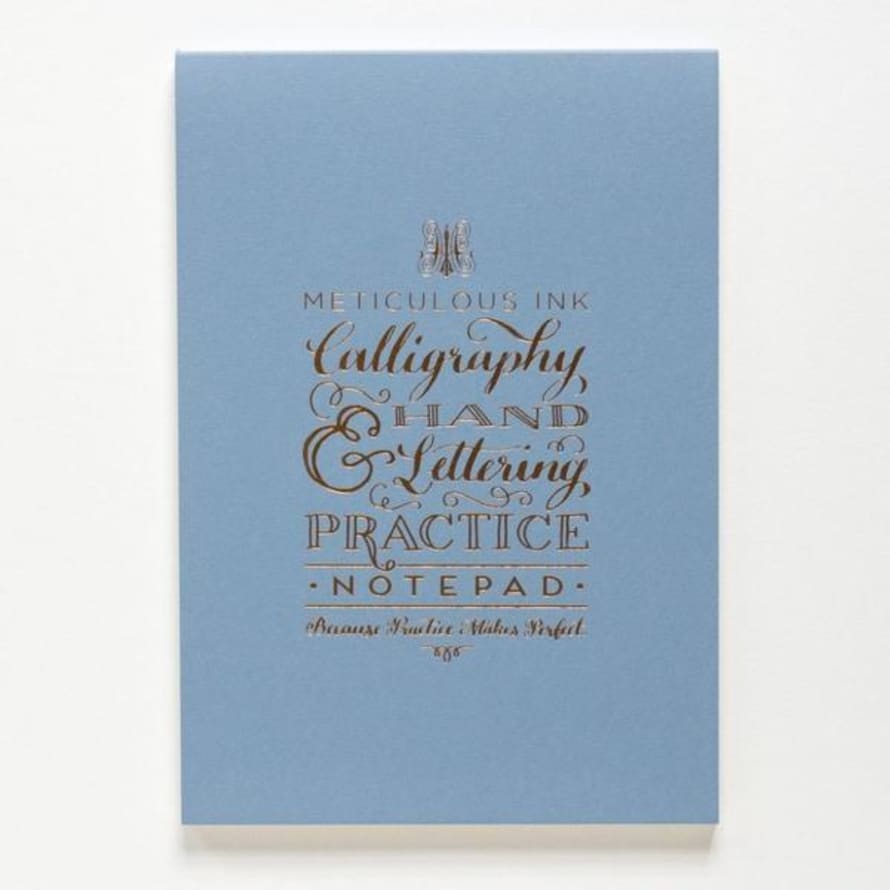 Meticulous Ink Calligraphy Practice Pad