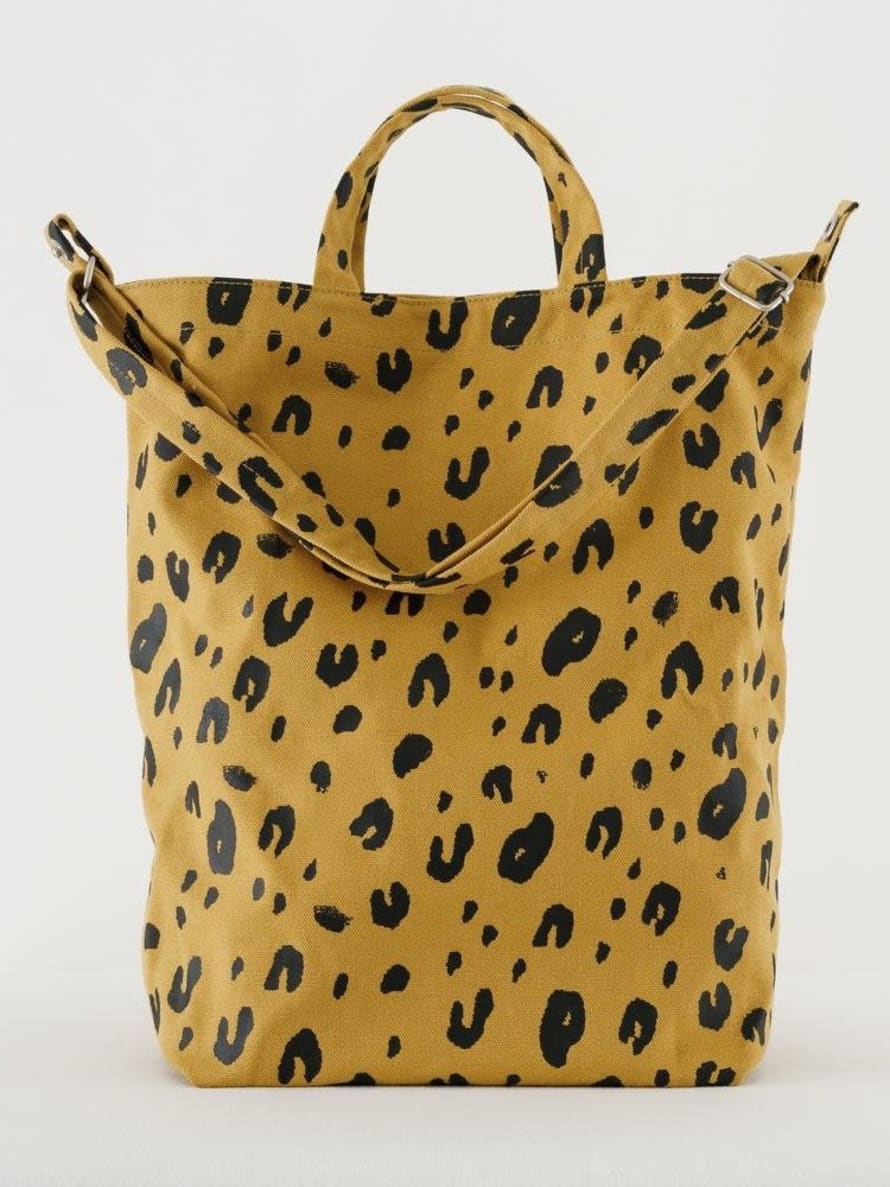 Baggu Duck Cotton Canvas Bag - Leopard