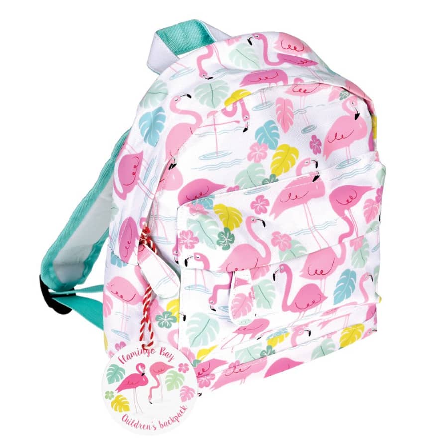 Rex London Mini Polyester Flamingo Bay Backpack