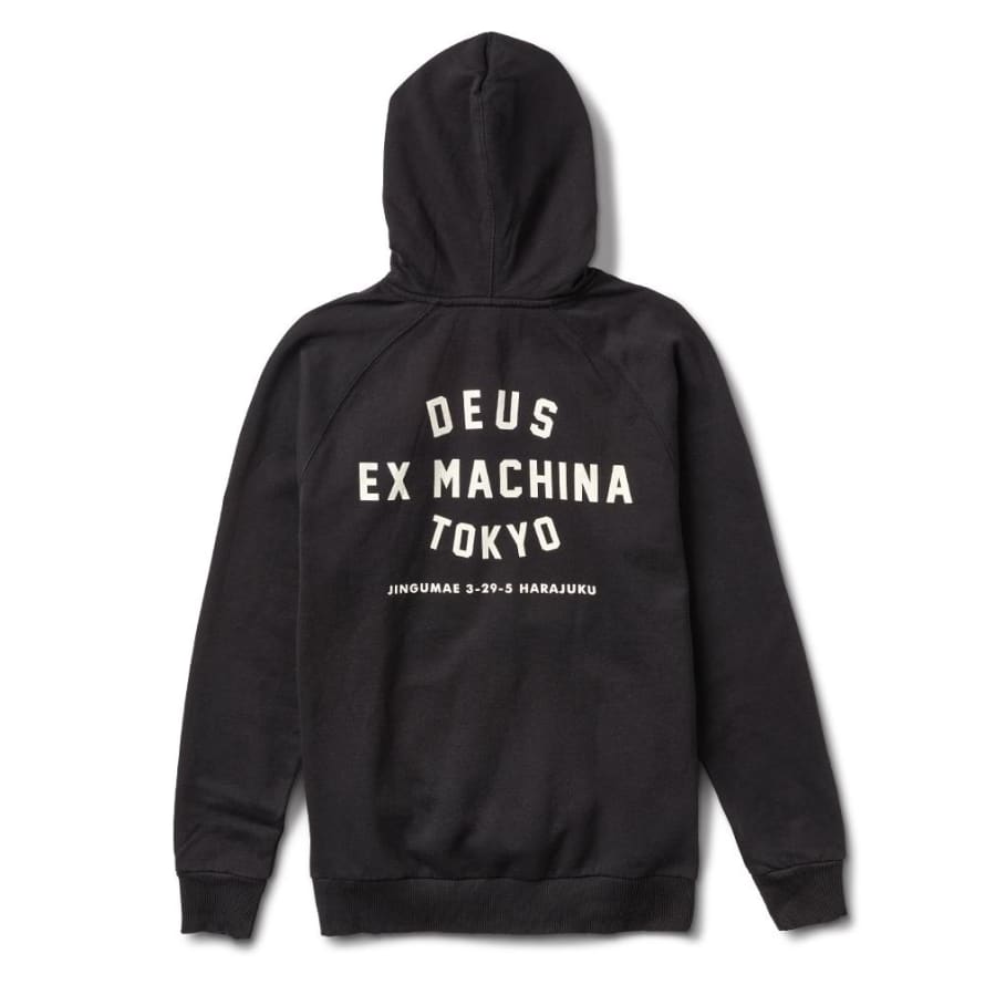 Deus Ex Machina Tokyo Address Hood - Black