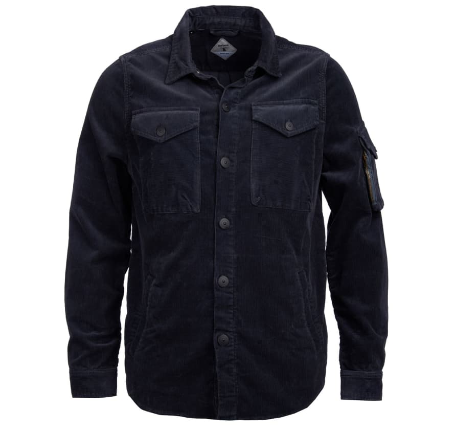 Barbour Beacon Askern Overshirt - Navy