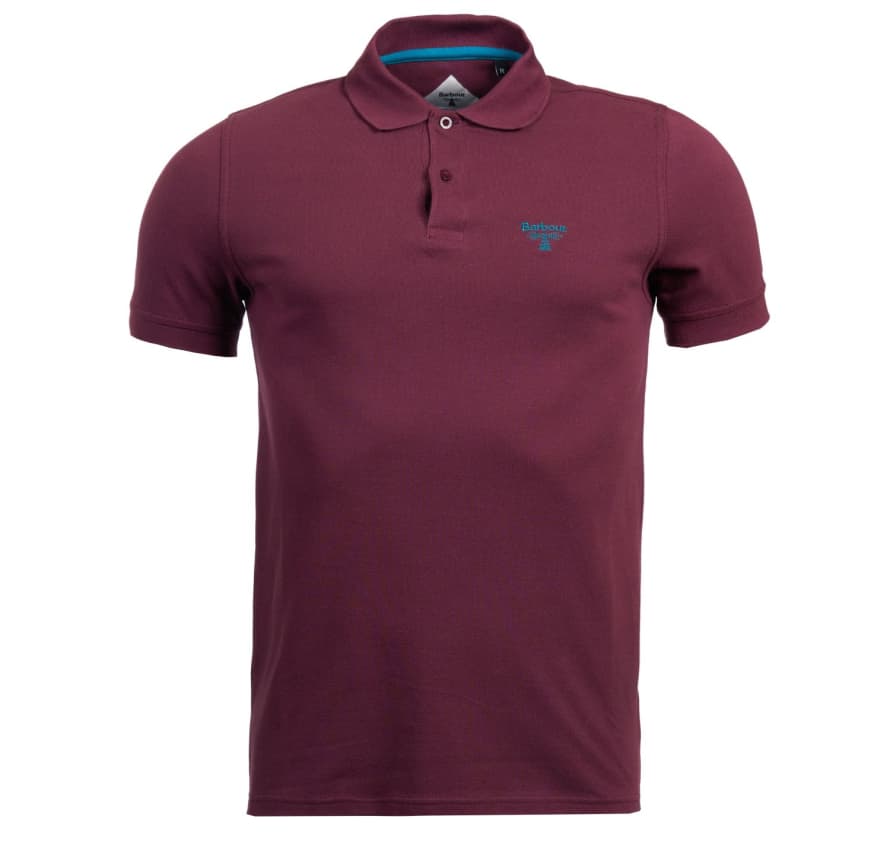 Barbour Beacon Polo Shirt - Merlot