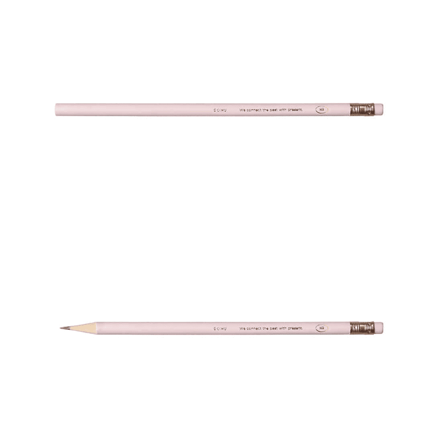 OIMU Pastel Tone HB Pencil in Pink