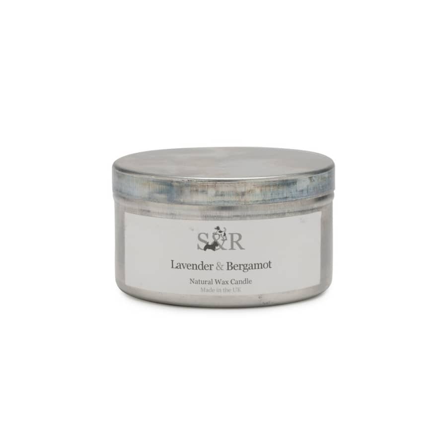 Scottie & Russell Lavender & Bergamot S&R Tin Candle