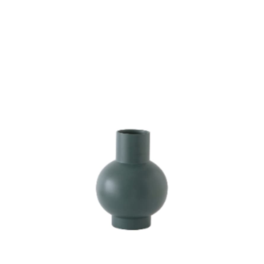 raawii Small Green Earthenware Vase