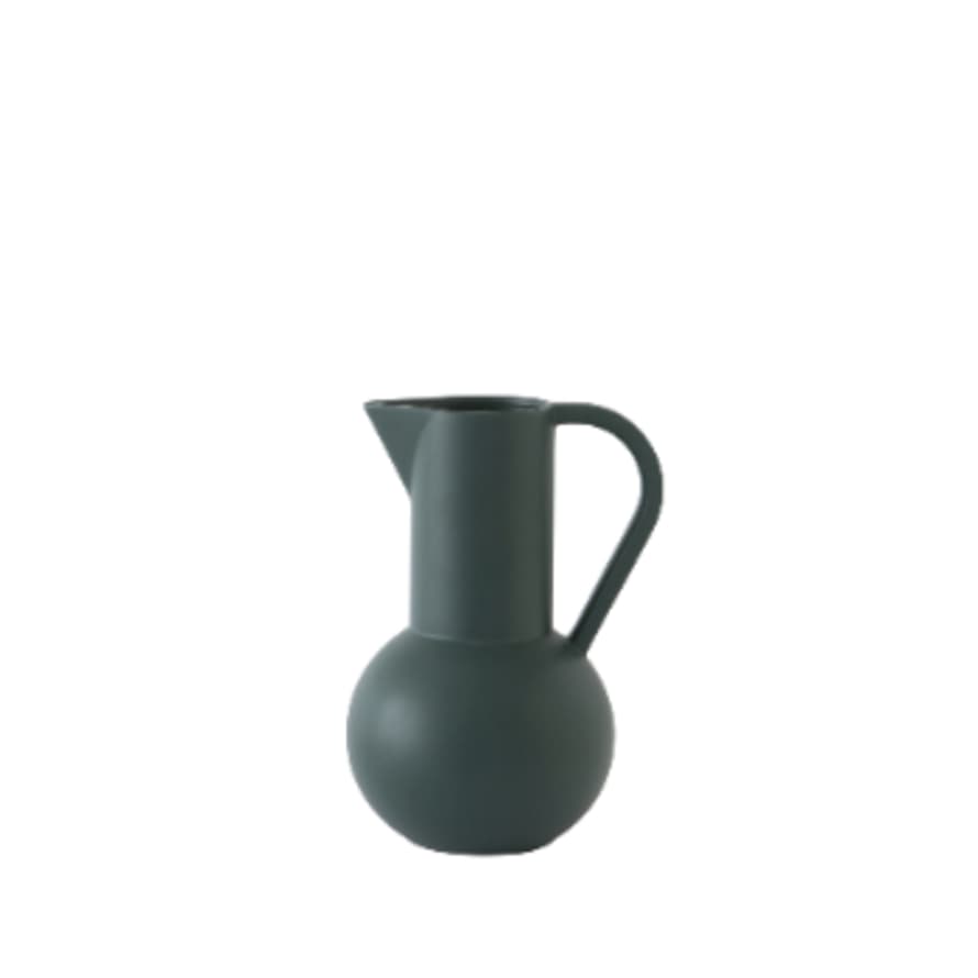 raawii Small Green Earthenware Jug