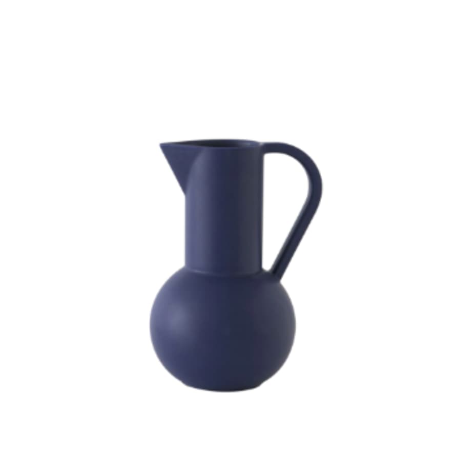 raawii Medium Blue Earthenware Jug