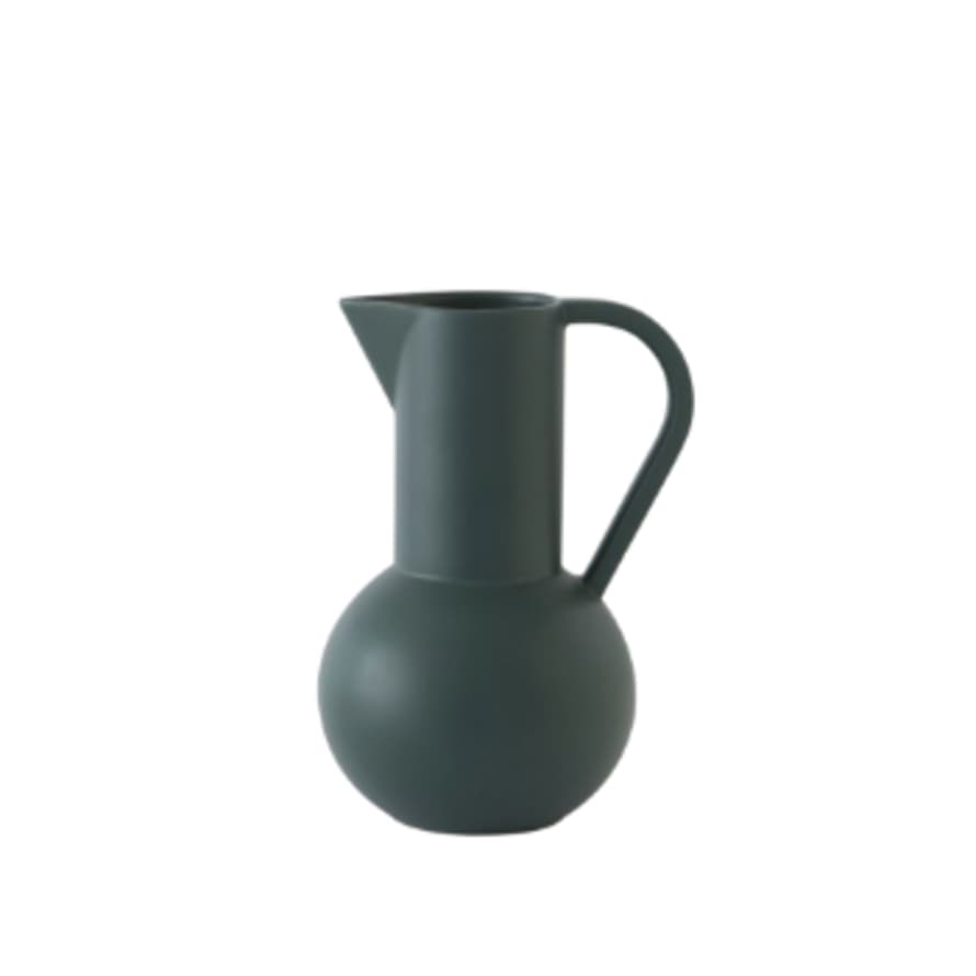 raawii Medium Green Earthenware Jug