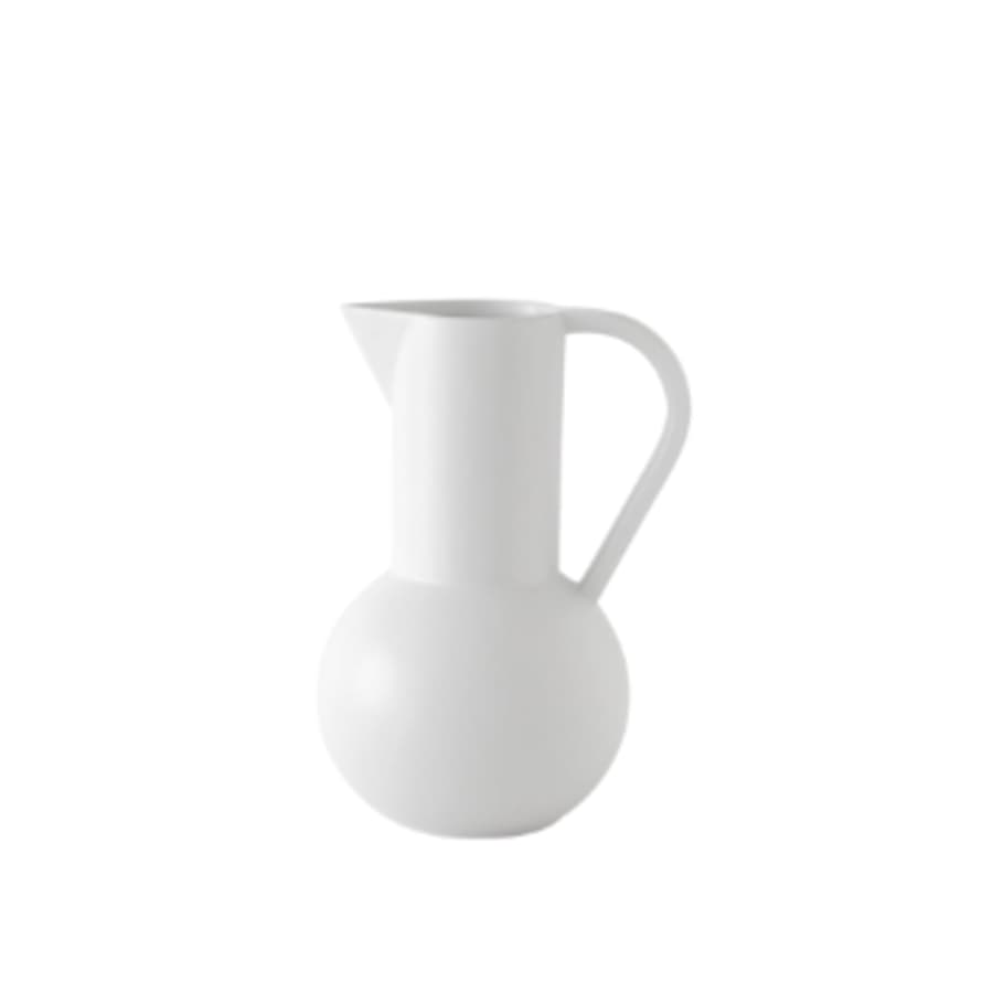 raawii Strøm Medium Jug White 