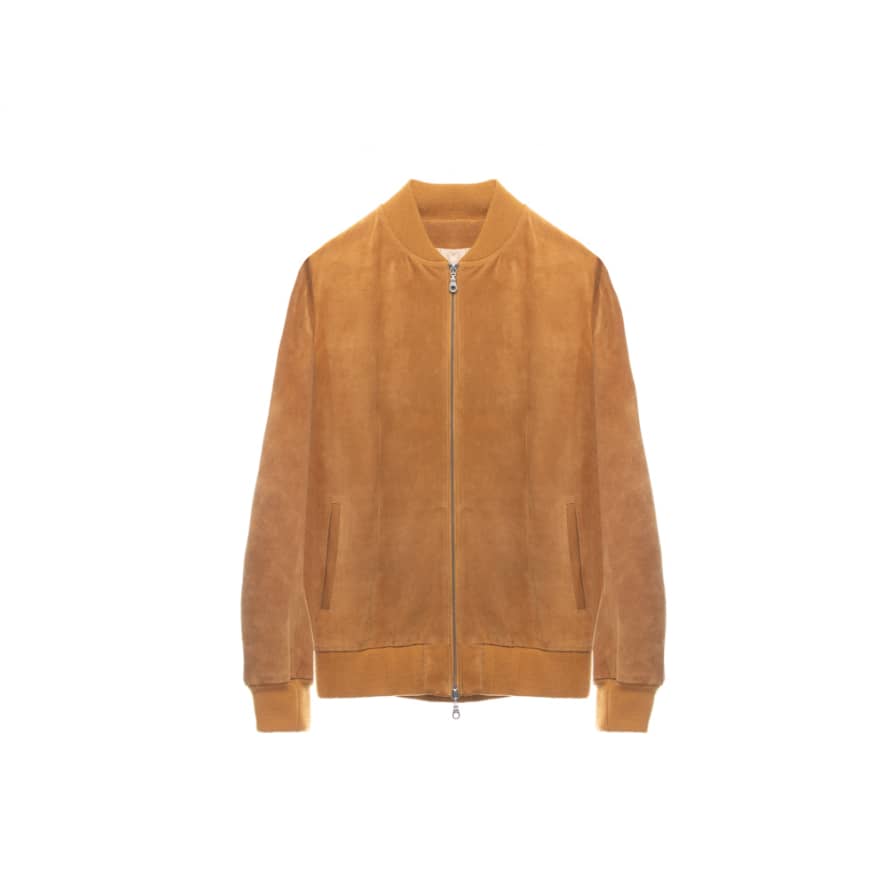 Mews Small Camel Keisuke Bomber Jacket