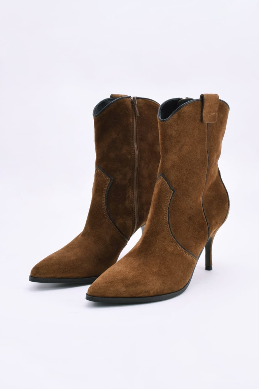 Trouva: Kennel Schmenger Camille Suede Cowboy Boots