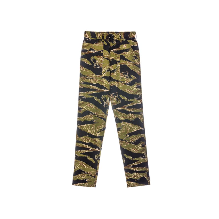 Stan Ray  Green Cotton Tiger Stripe Ripstop Pants