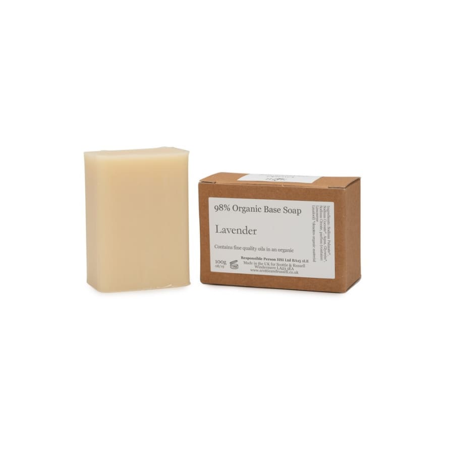 Scottie & Russell Lavender S&R Organic Soap Bar