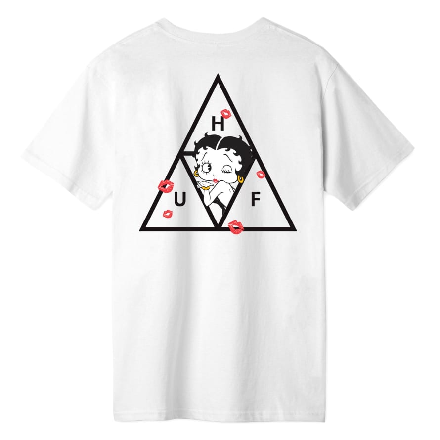 HUF Betty Boop Betty Tee - White