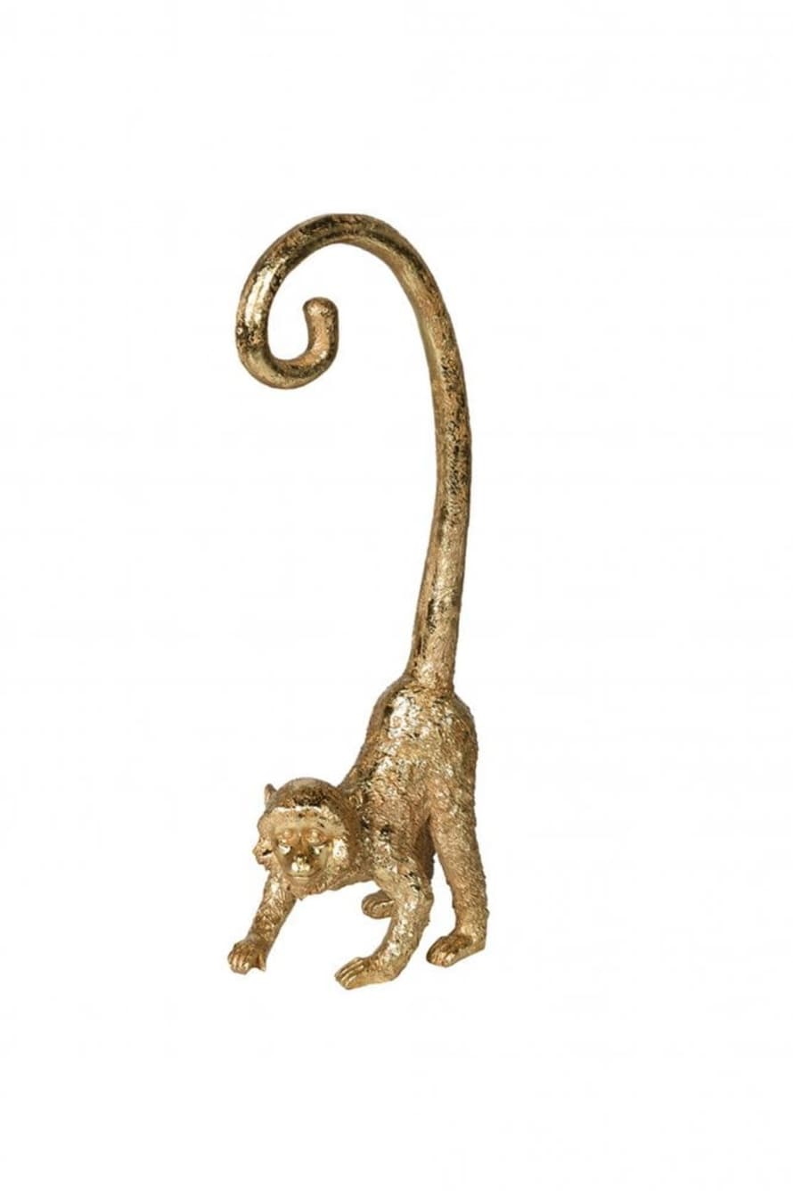 The Home Collection Gold Long Tailed Monkey