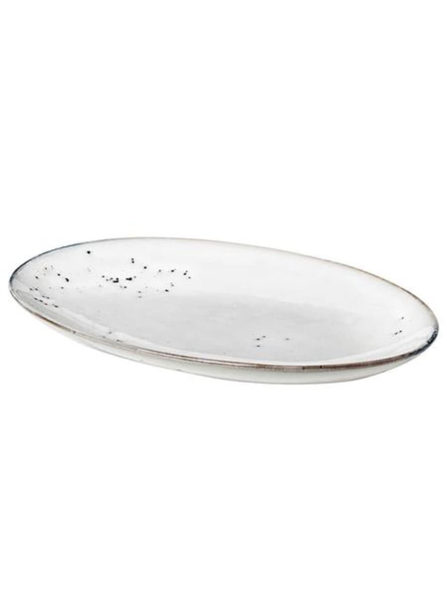 Broste Copenhagen Xl Oval Platter Nordic Sand