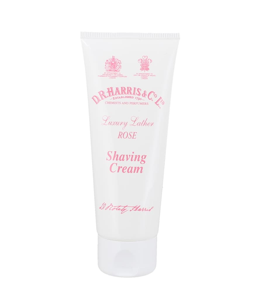 D. R. Harris 75g Rose Shaving Cream Tube 