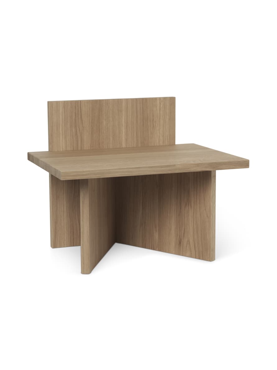 Ferm Living Oak Oblique Side Table