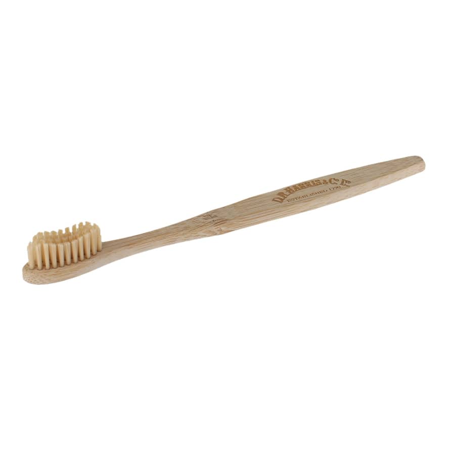 D. R. Harris Natural Colour Bristle Biodegradable Bamboo Toothbrush