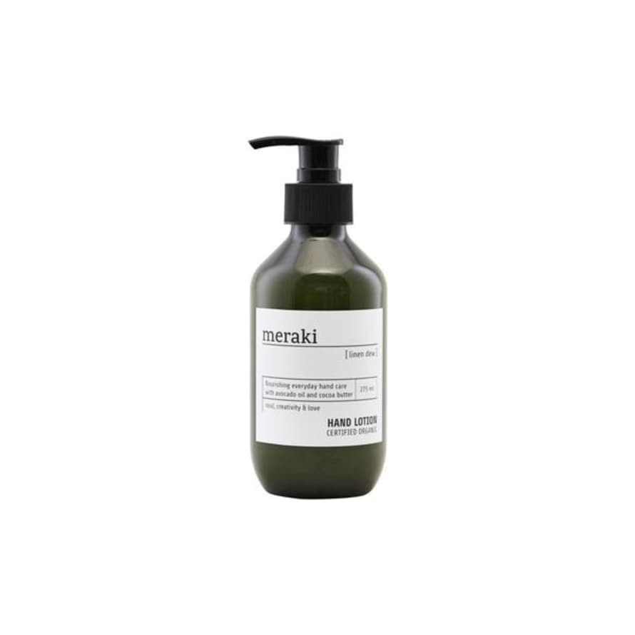 Meraki Organic Hand Lotion Linen Dew