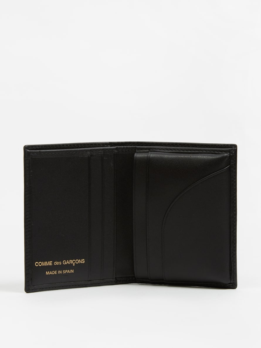 Comme Des Garcons  CLASSIC LEATHER LINE A WALLET (SA0641 Black)