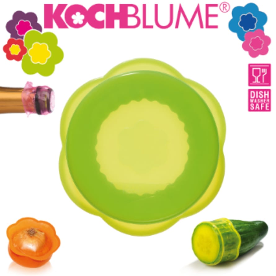 Kochblume 5.5cm Food Silicone Stretch-ii Lid (Set of 3)