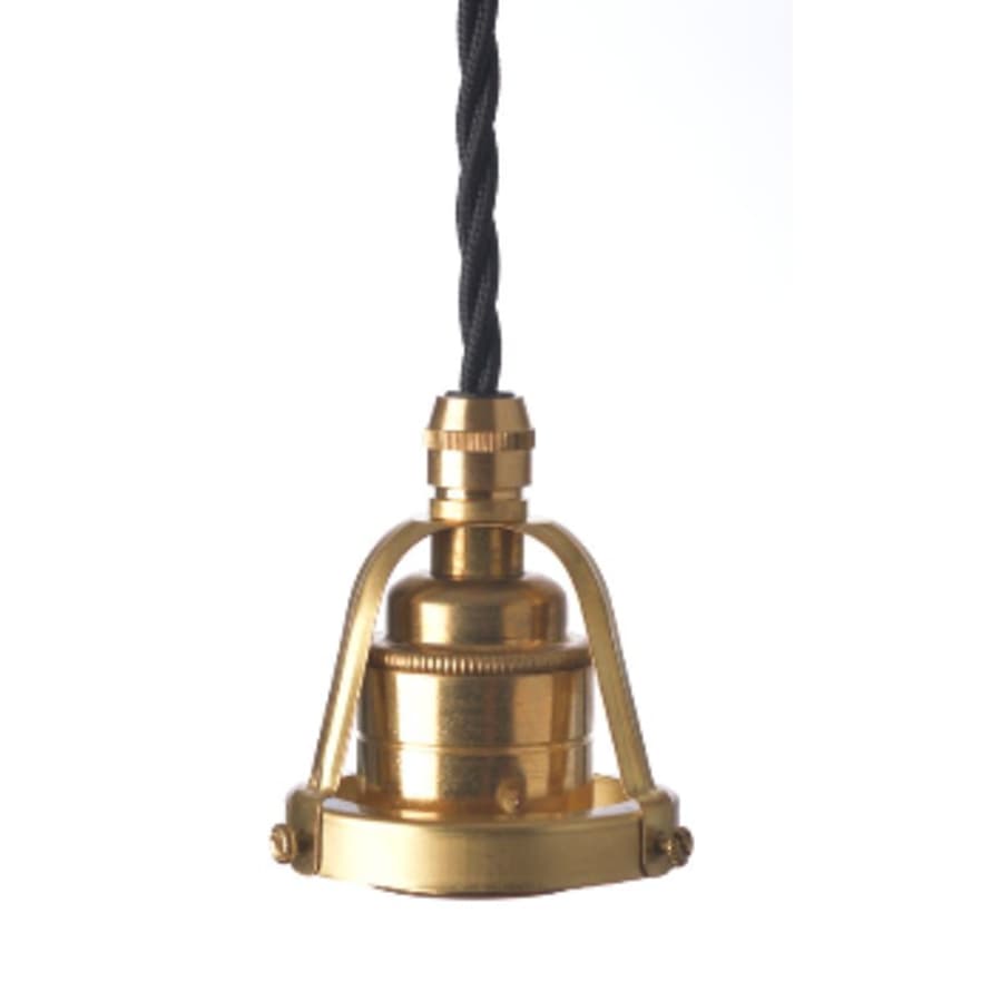 Texa Design Brass Cobbler Suspension with Cable