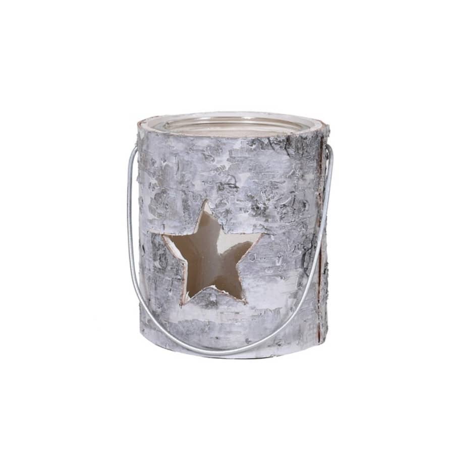 Scottie & Russell Wooden star candle holder