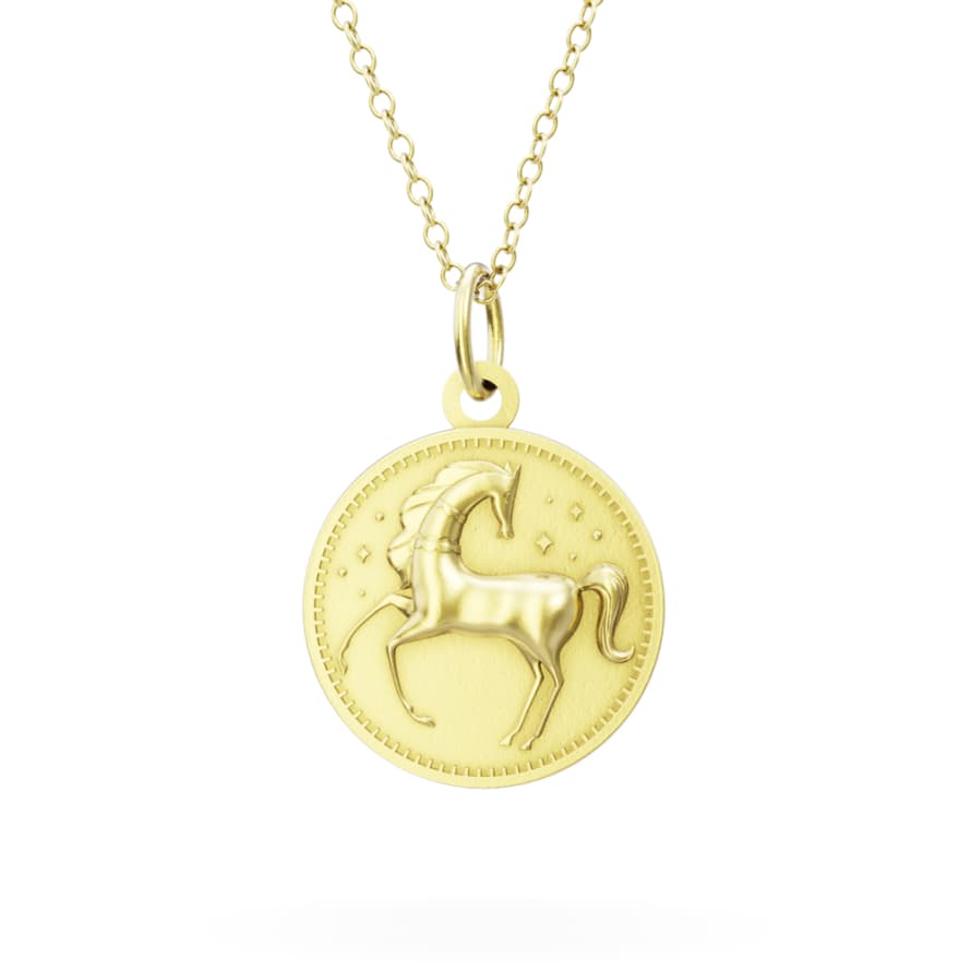 LICENSED TO CHARM Licensed to Charm - Gold Vermeil Enchanted Animals Horse Necklace Set