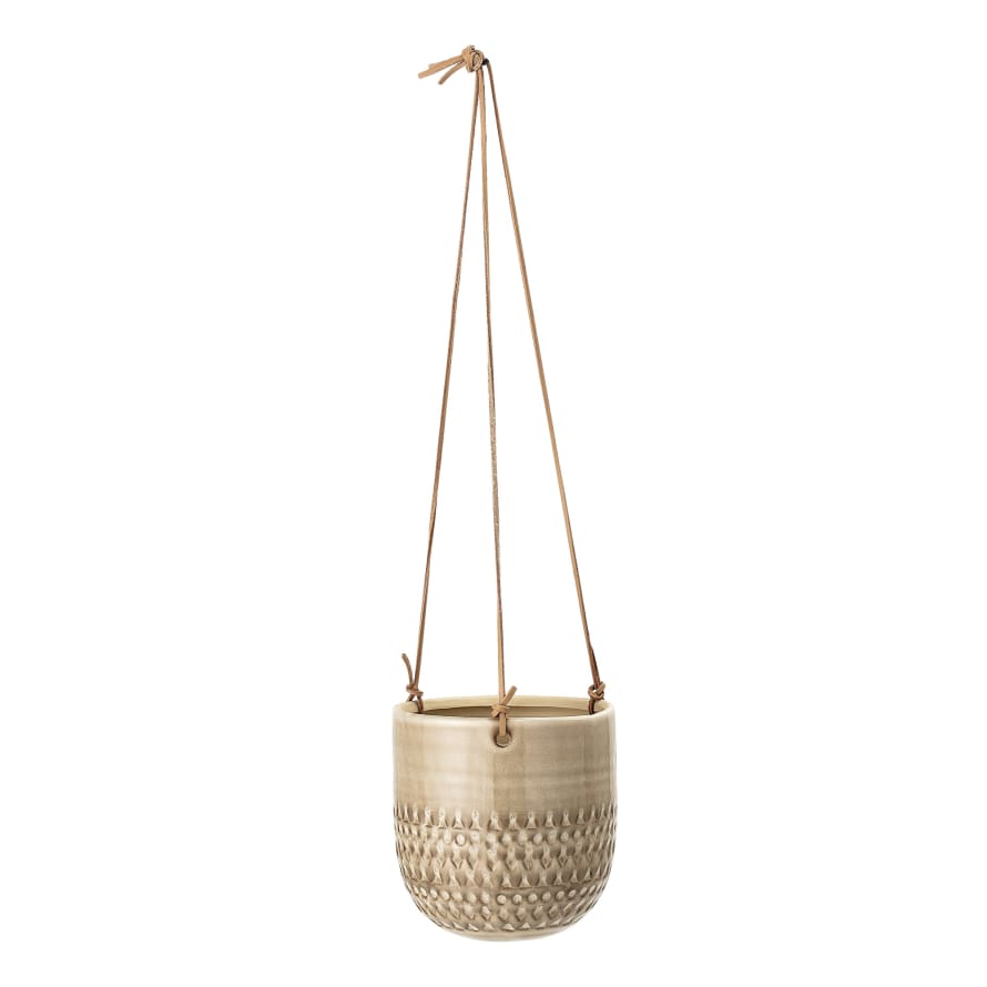 Bloomingville Stoneware Hanging Plant Pot