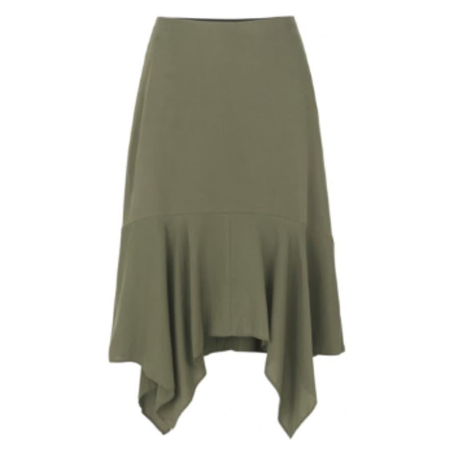 Storm & Marie Ivy Green Tencel Dianna Skirt